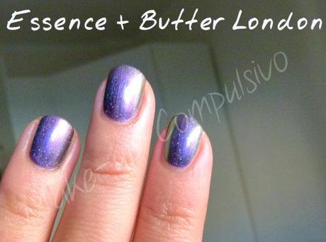 Essence + Butter London nails