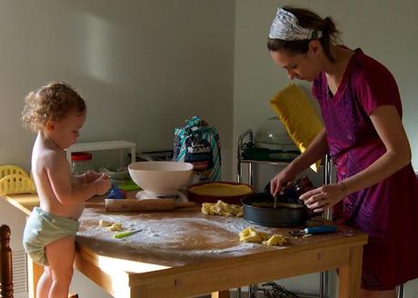 Crostata di pensieri felici e riconoscenti