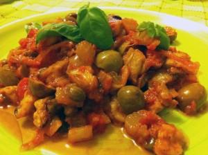 Caponata di peperoni