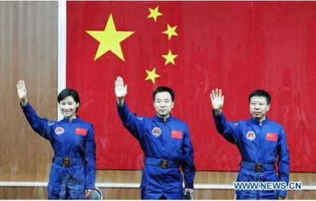 La prima astronauta cinese in orbita attorno alla Terra