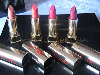 Dolce & Gabbana Monica Lipstick collection