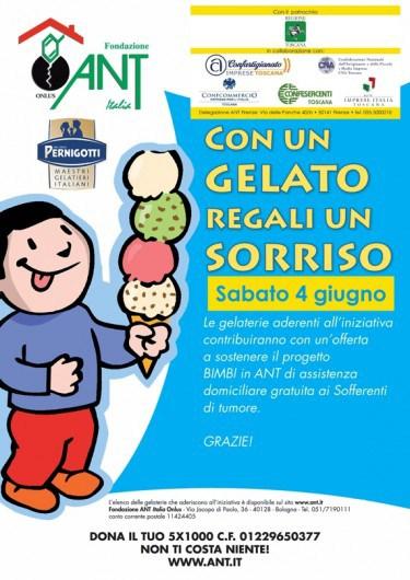 con un gelato regali un sorriso – pro ANT