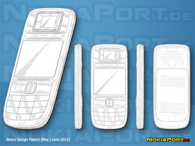 Nokia presenta i disegni di un terminale con due display per ottenere il brevetto.