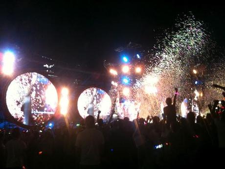THE COLDPLAY CONCERT
