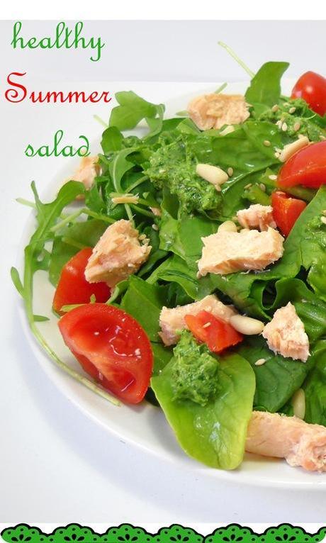 Cibo sano da partita e WHB#339 - Healthy Summer salad