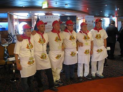 Su Msc Fantasia, Il campionato internazionale per pizzaioli del Mediterraneo