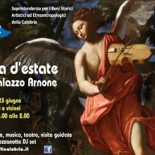 Cosenza Sera d’estate a Palazzo Arnone Fra suoni e visioni