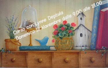 Ritorna in Italia l'artista Americana Lynne Deptula!!