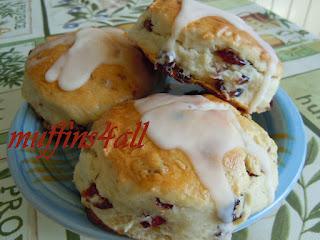 Scones all'arancia e mirtilli rossi, quelli veri stavolta!