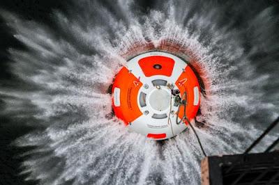 Primo test di ammaraggio per la capsula spaziale amatoriale Betty