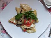 paccheri tagliata verdure mozzarella bufala