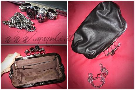 Oasap: Clutch Bag & Studded T-Shirt