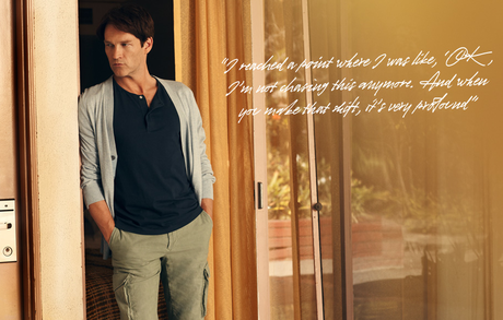 Stephen Moyer fotografato per ‘Mr Porter’