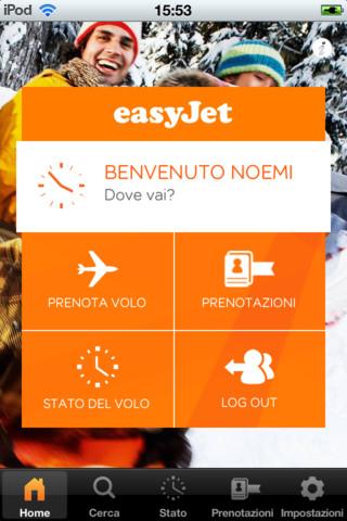 iOS App: easyJet mobile