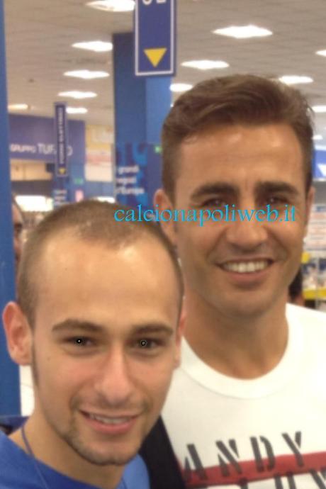 FOTO – Ieri Fabio Cannavaro da Tufano a Casoria !