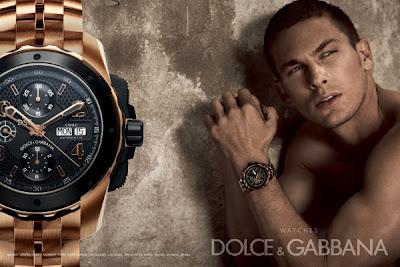 Enrique Palacios, David Gandy e Adan Senn in Dolce & Gabbana Watch  adv campaign