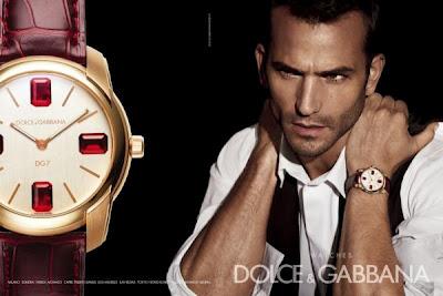 Enrique Palacios, David Gandy e Adan Senn in Dolce & Gabbana Watch  adv campaign