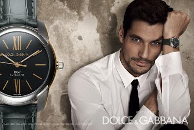 Enrique Palacios, David Gandy e Adan Senn in Dolce & Gabbana Watch  adv campaign