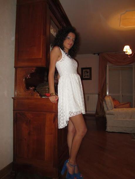 A white dress