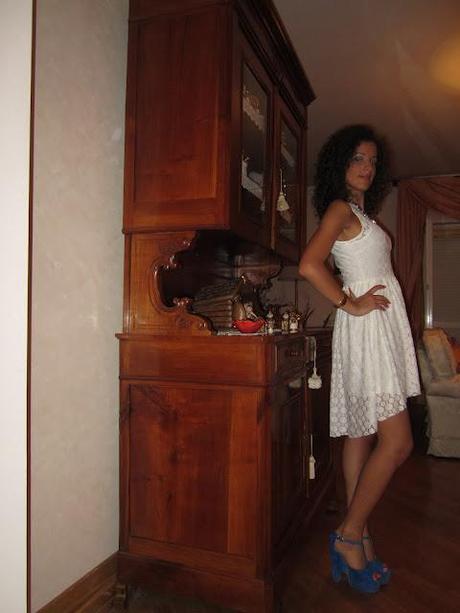 A white dress