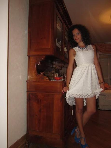 A white dress