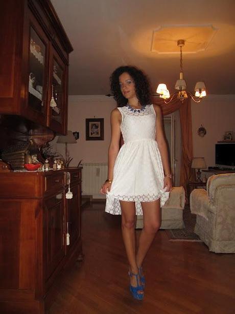 A white dress