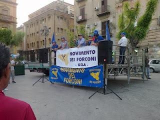 Sicilia, I Forconi a Gela