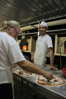 cena alla sagra della pizza