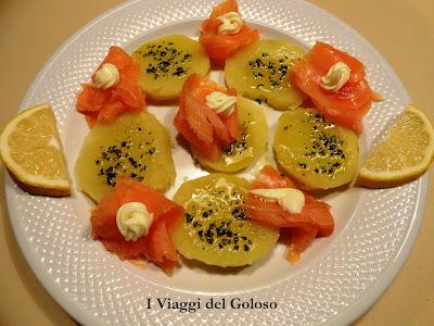 INSALATINA DI SALMONE E PATATE