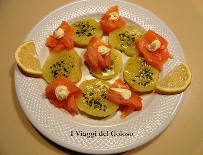 INSALATINA DI SALMONE E PATATE