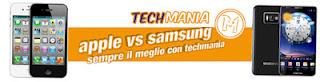 Apple vs Samsung:le migliori offerte di Techmania