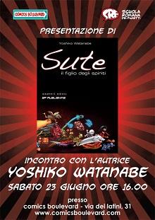 23 giugno, Comic Boulevard ospita Yoshiko Watanabe