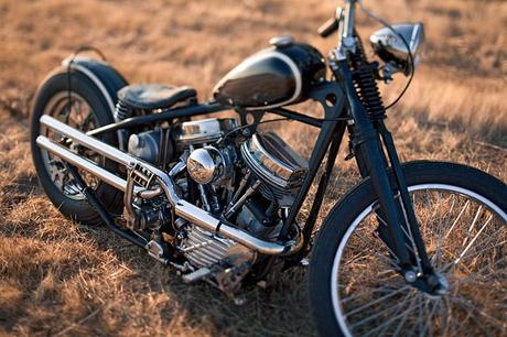 1959 HD Panhead  by Wrecked Metals