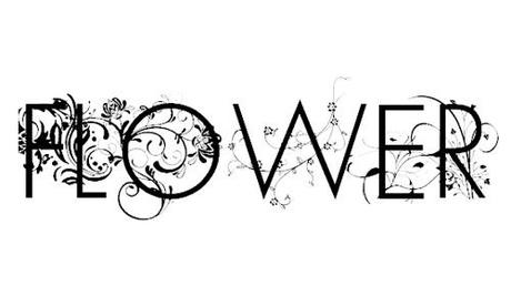 flower free font