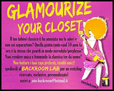 Glamourize your closet
