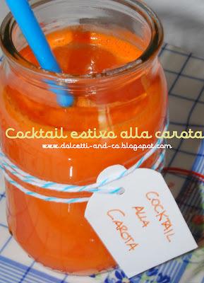 Cocktail estivo alla carota