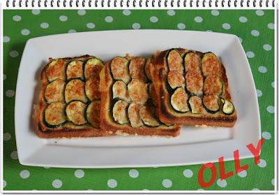 Bruschette con zucchine