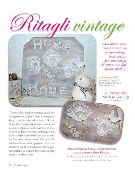 SCRAPBOOKING: CASA DA SOGNO - GIUGNO