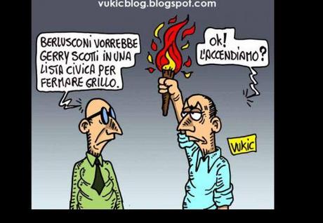 La satira nel “pallone” del vignettista Marco Vukic – Giugno 2012: dalle pazze idee di Berlusconi ai consiglieri sardi….