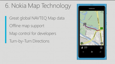 Le mappe di Nokia su Windows Phone che dice addio a Bing