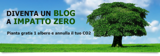 Il mio blog è a impatto zero!