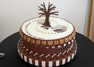 A Tim Burton's Cake, by Alexandre Dubosc