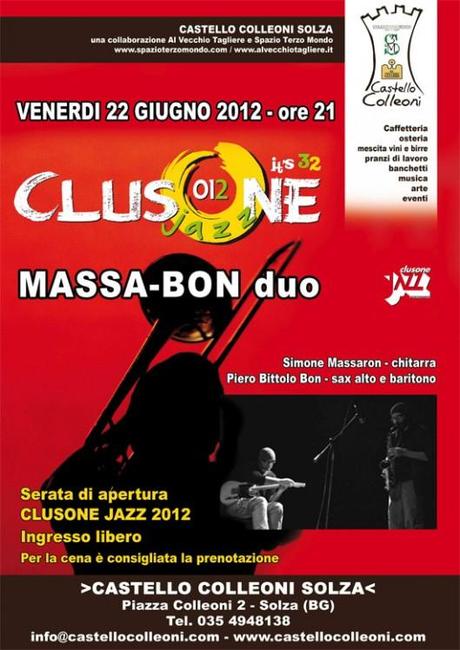 Clusone Jazz 2012 - Massabon Duo