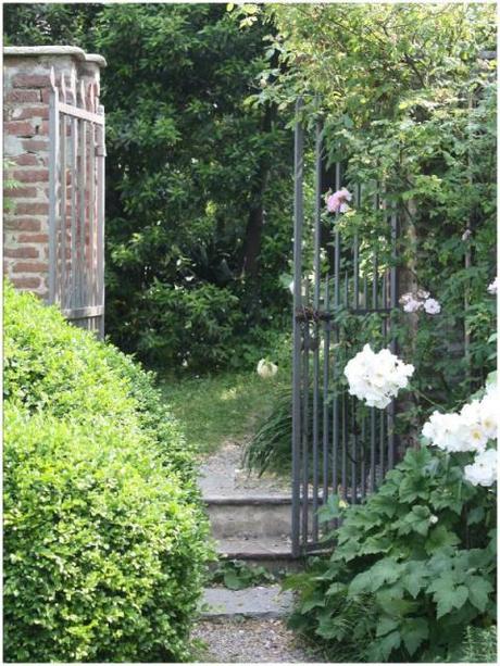 giardino privato nel Monferrato Casalese