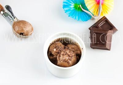 Gelato al cioccolato senza gelatiera