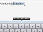 tastiera virtuale alternativa iPad chiama SlideWriter