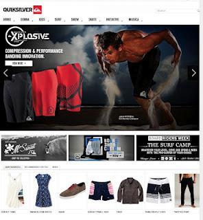 Quiksilver lancia il suo nuovo sito web www.quiksilver.com