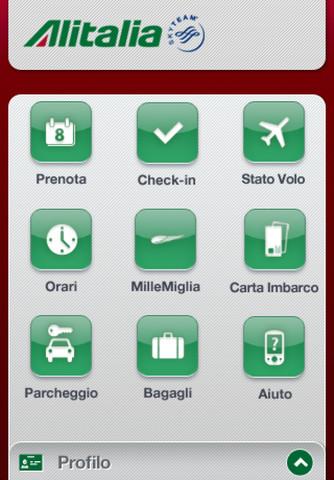 iOS App: Alitalia