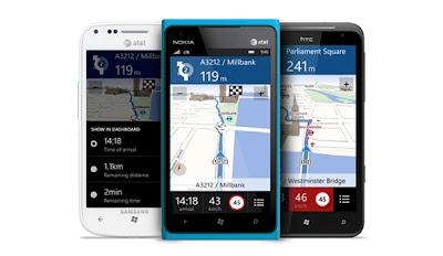 Nokia Drive utilizzabile per tutti gli smartphone Windows Phone 8