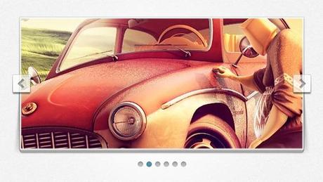 Content slider PSD gratis per Web Designer